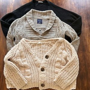 Sweater cardigan lot
